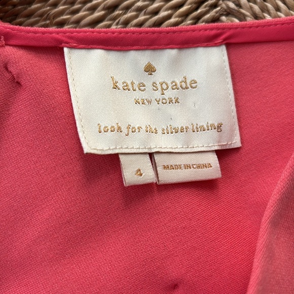 kate spade ♠️ fit and flare bow back dress - Picture 6 of 8